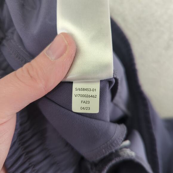 Athleta Stride Pant 658453 Wide Leg Pants Women's Size Medium Gray Casual - Picture 9 of 9